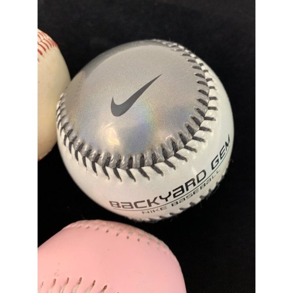 Nike Backyard Gem Trainer Beavers Pink Baseball Rawlings Lot of 6 - Picture 2 of 15